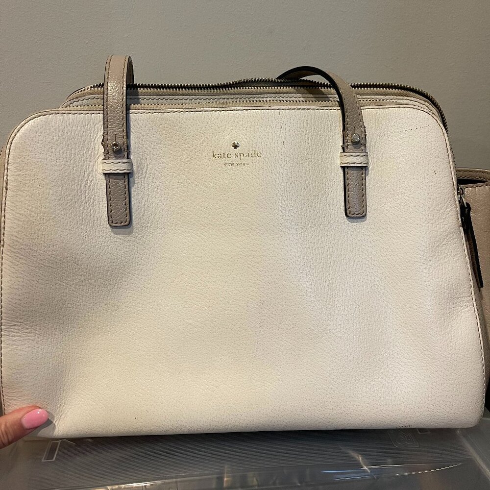 Kate Spade Leather Tote (fits Macbook air)